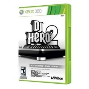 DJ Hero 2 (Microsoft Xbox 360, 2010) GAME COMPLETE LADY GAGA RIHANNA EMINEM CIB